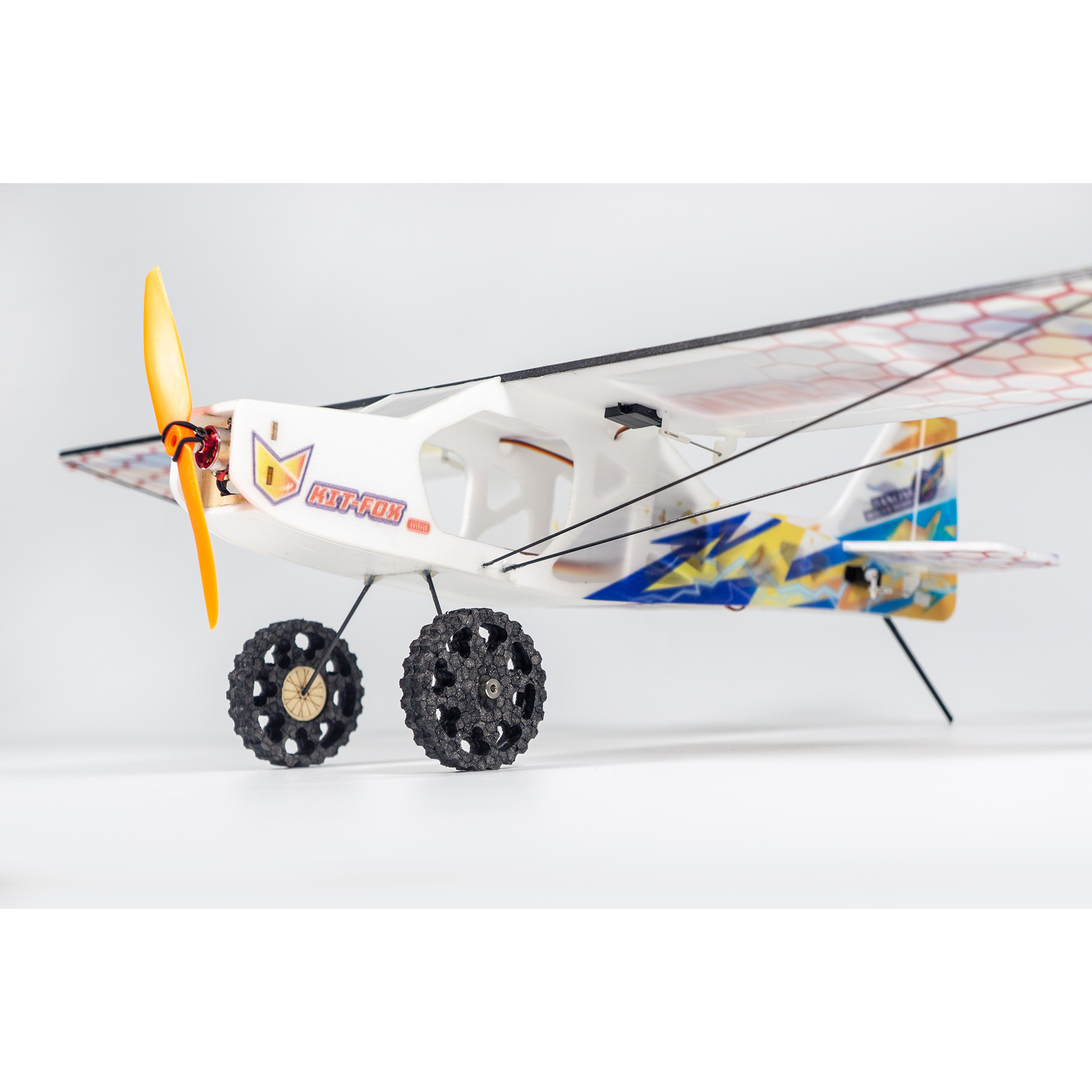 Rc Hobby Toys - KIT-FOX V2025 RC Airplane Kit 570mm,