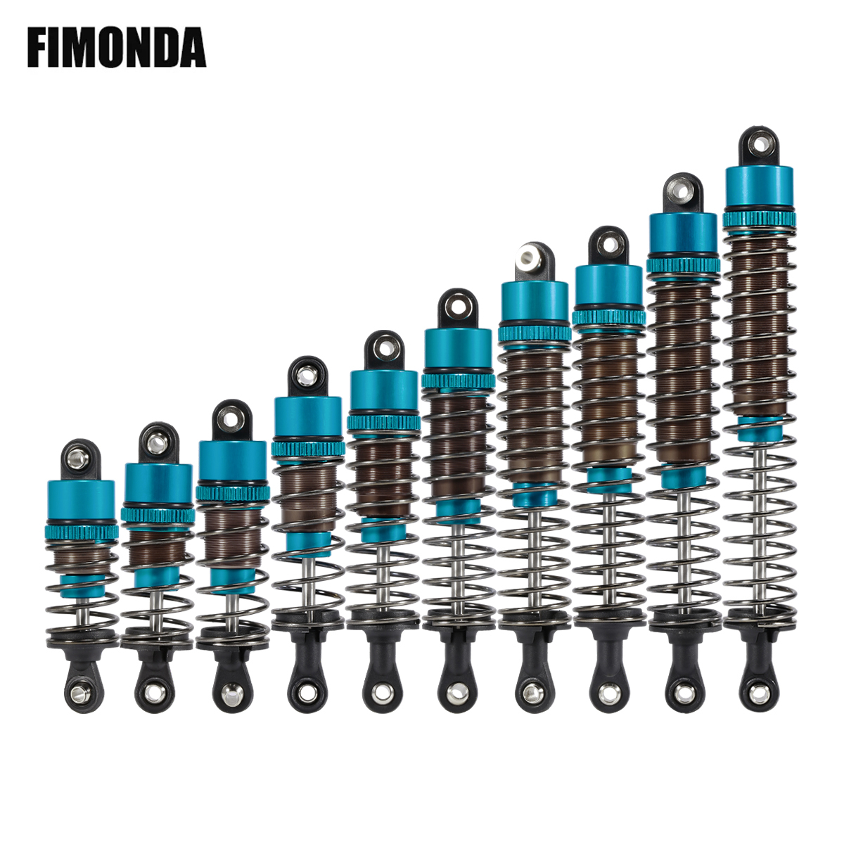 Rc Truck Monster - 4Pcs Adjustable Oil Filled Shocks 52mm-120mm