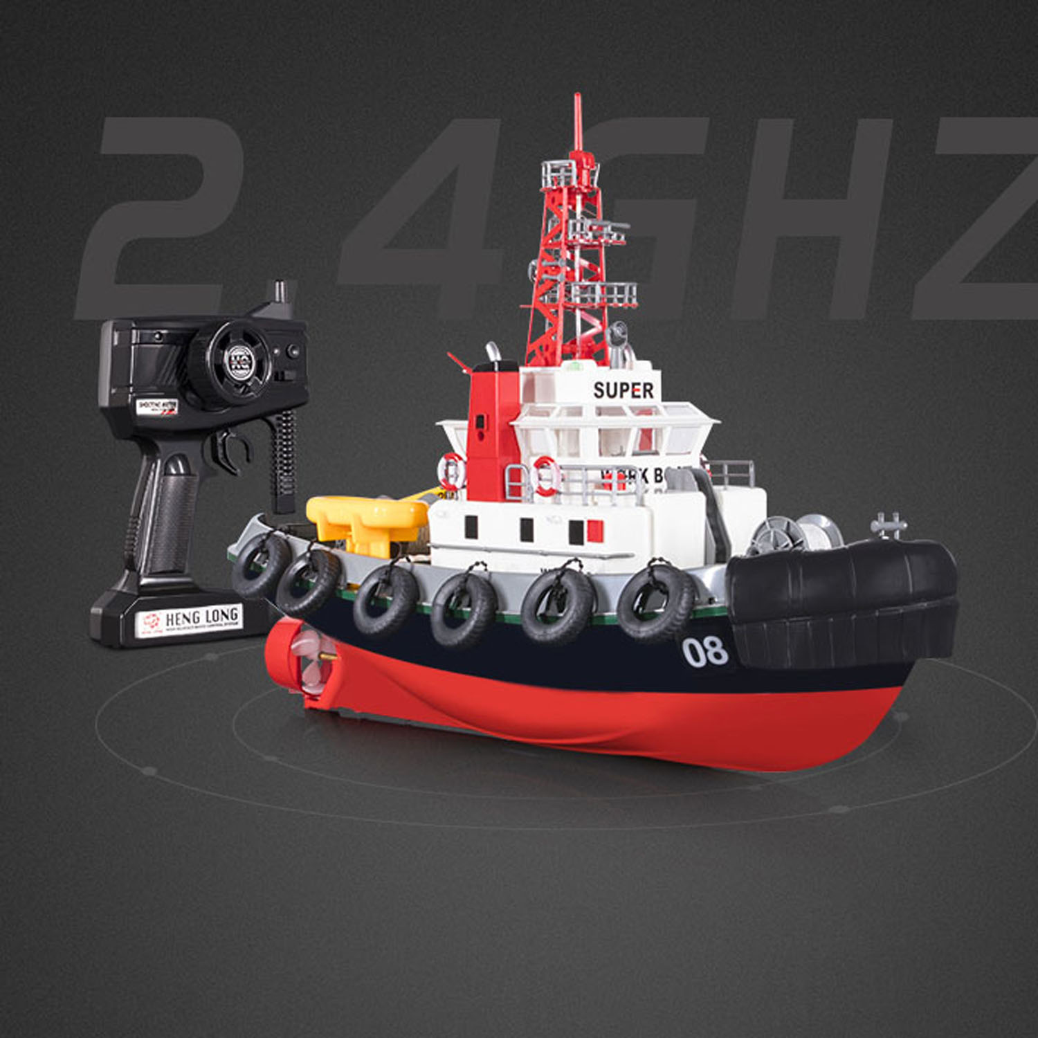 Rc Hobbyking - Heng Long New 2.4G RC Boat