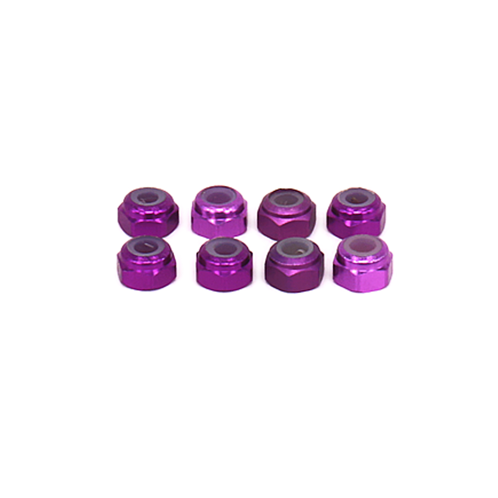 8pcs RCAWD Wheel Hex Lock Nut  - Rc Hobby Nut reseña y precio