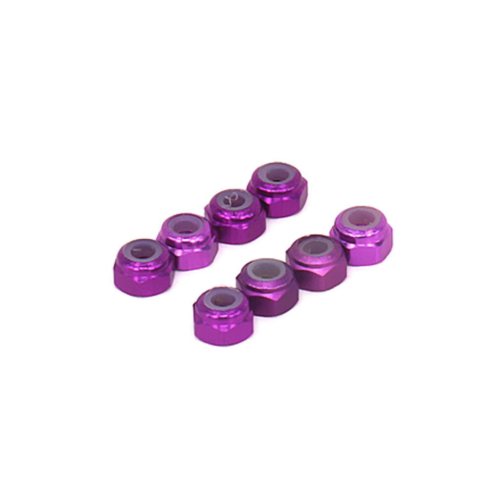 8pcs RCAWD Wheel Hex Lock Nut  - Rc Hobby Nut reseña y precio