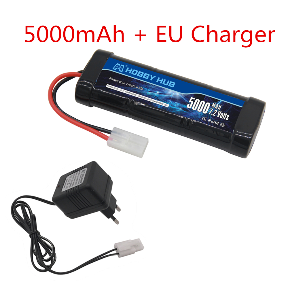 7.2V 5000mAh Ni-MH Battery Pac - Rc Hobby Hub reseña y precio