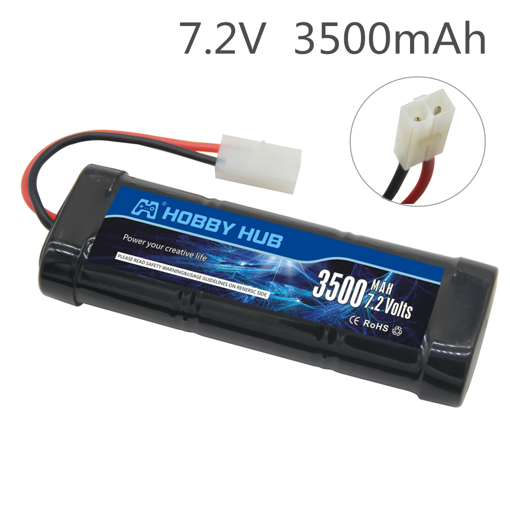 7.2V 5000mAh Ni-MH Battery Pac - Rc Hobby Hub reseña y precio