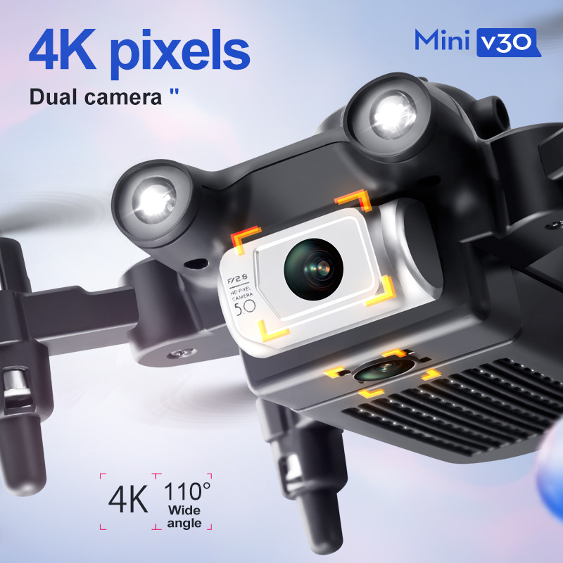 Mini V30 WiFi FPV Drone With 4 - Hobby Rc Quadcopters reseña y precio