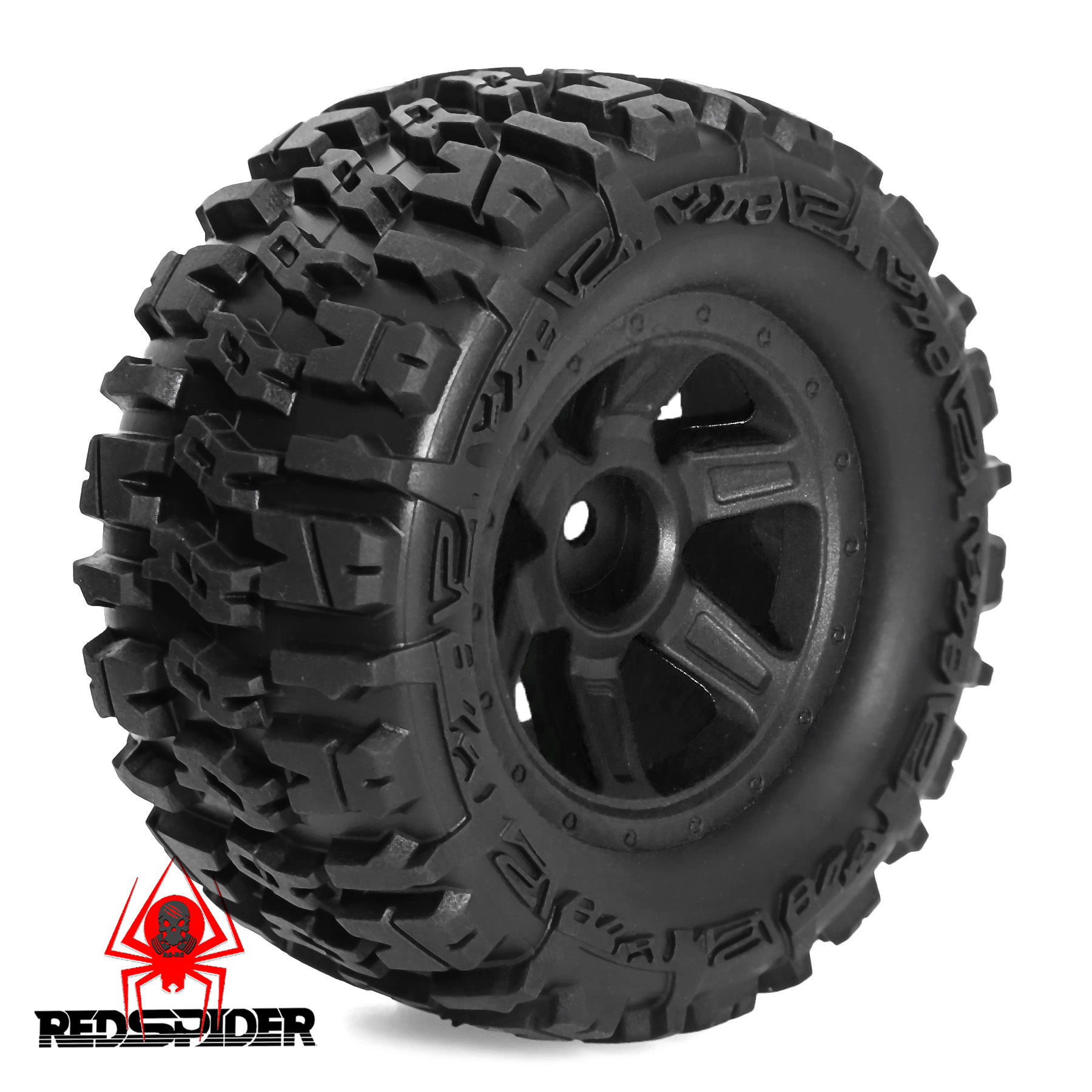 90mm Skidproof Rubber Wheel Ti - Rc Truck Monster reseña y precio