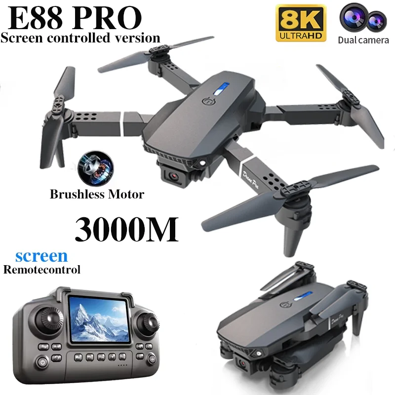Professional E88 PRO Drone wit - Hobby Rc Quadcopters reseña y precio