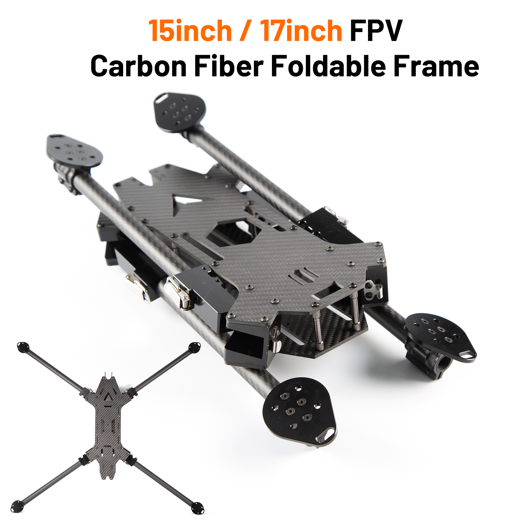 15inch /17inch FPV Carbon Fibe - Rc Hobby Toys reseña y precio