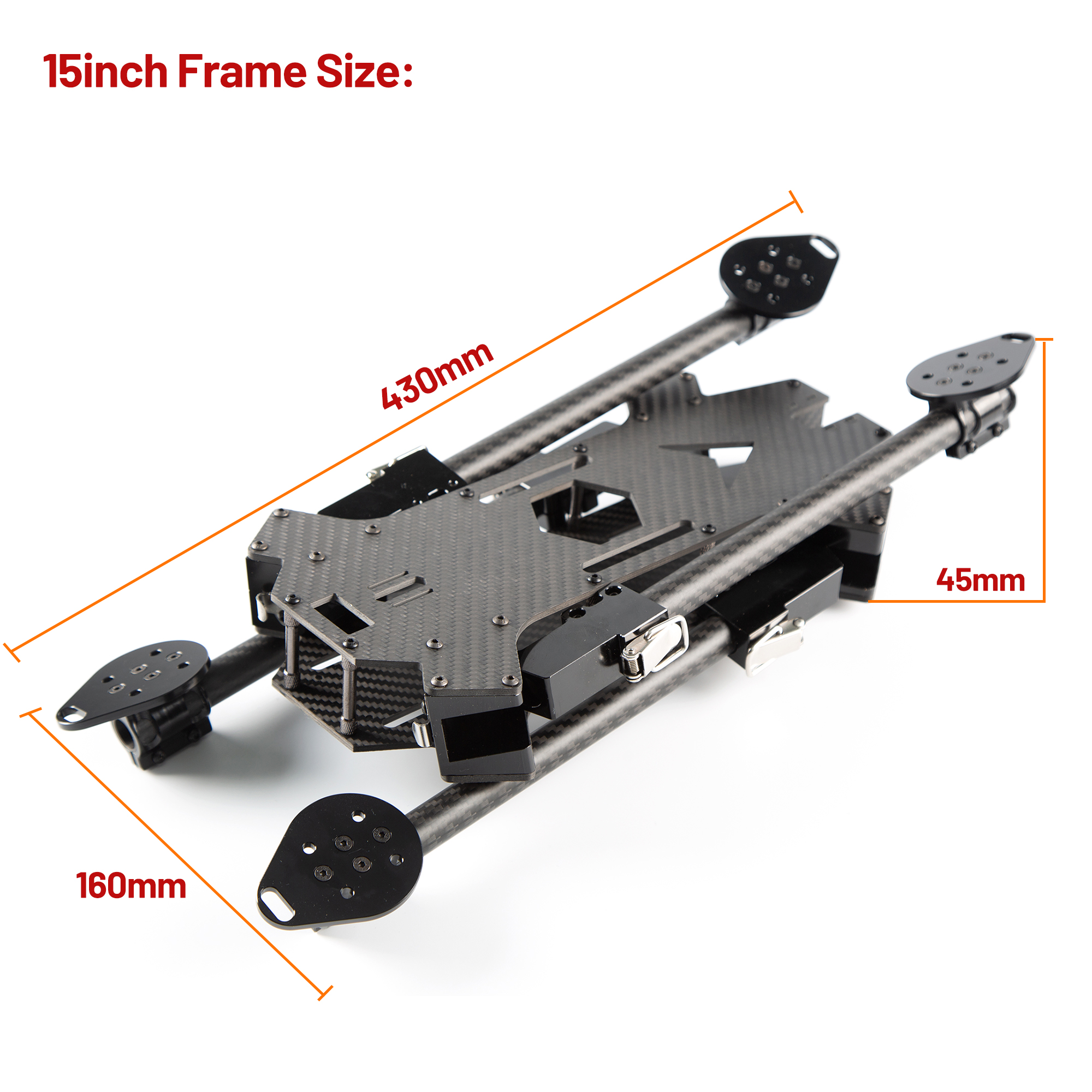 15inch /17inch FPV Carbon Fibe - Rc Hobby Toys reseña y precio