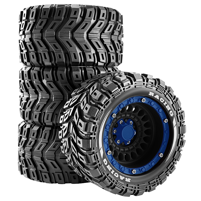 RC Truck Wheel and Tires for 1 - Rc Truck Monster reseña y precio
