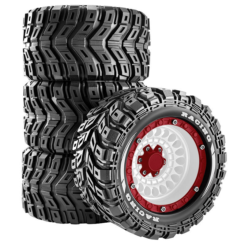 RC Truck Wheel and Tires for 1 - Rc Truck Monster reseña y precio