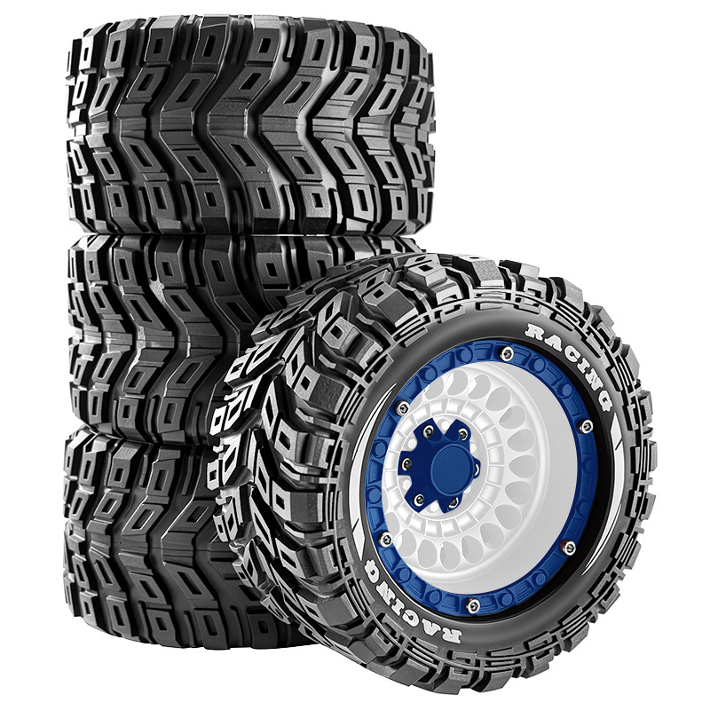 RC Truck Wheel and Tires for 1 - Rc Truck Monster reseña y precio