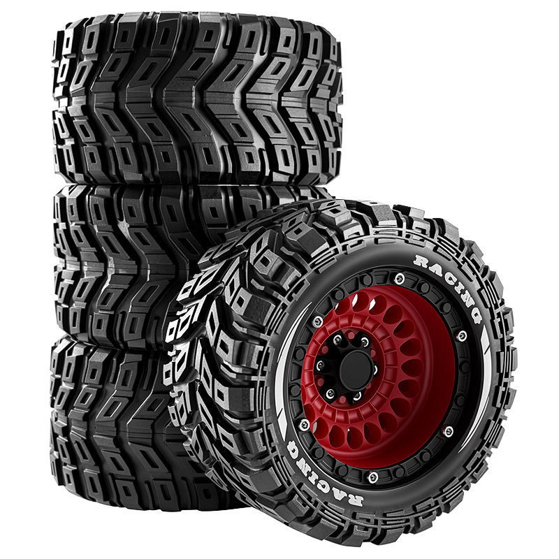 RC Truck Wheel and Tires for 1 - Rc Truck Monster reseña y precio