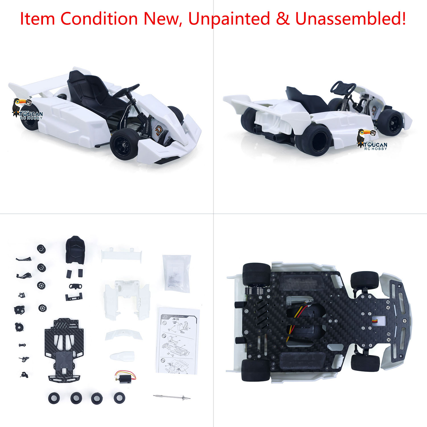 1:10 4x4 RC Go-Kart Unlimited  - Rc Roc Hobby reseña y precio
