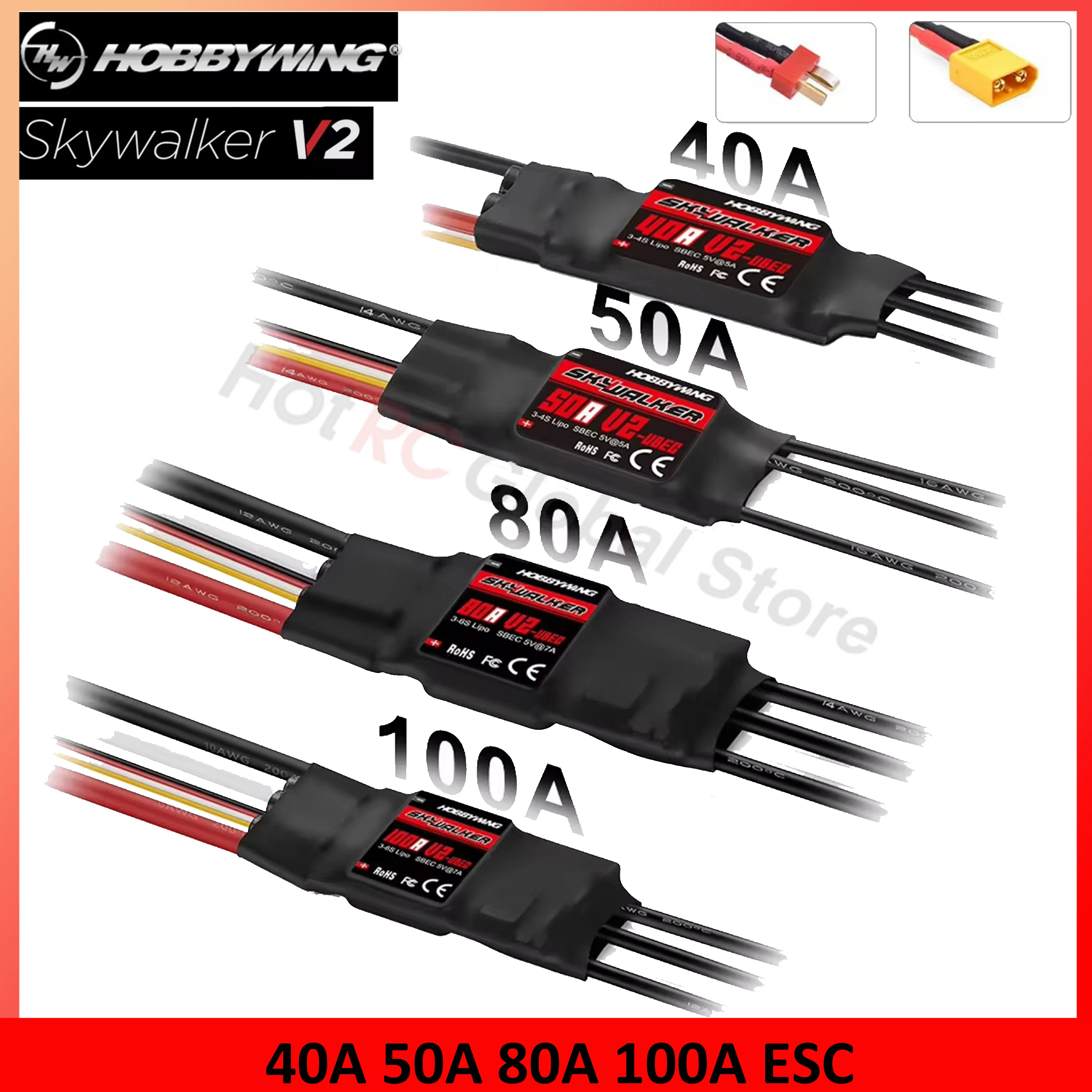 HOBBYWING Skywalker V2 Series  - Rc Hobby Wing reseña y precio
