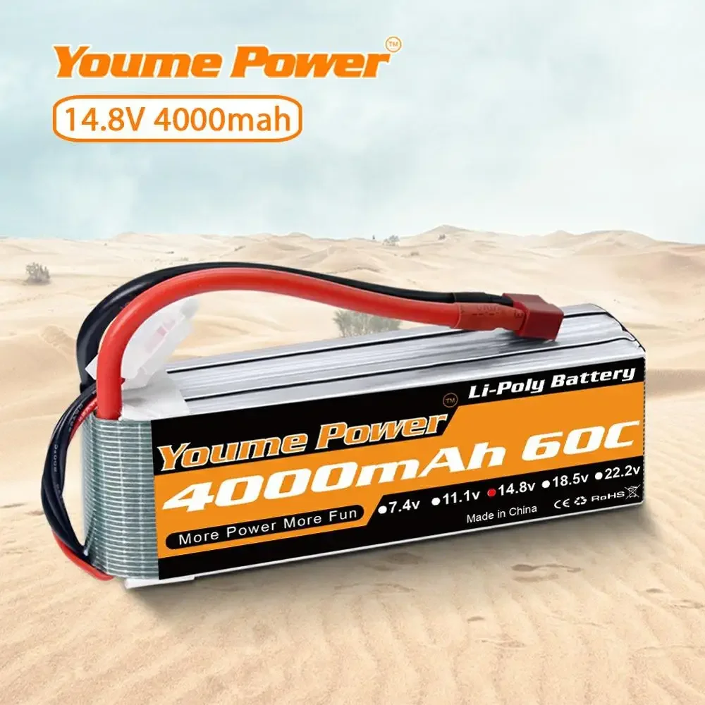 4S 14.8V Lipo Battery 3300mah  - Rc Truck Monster reseña y precio