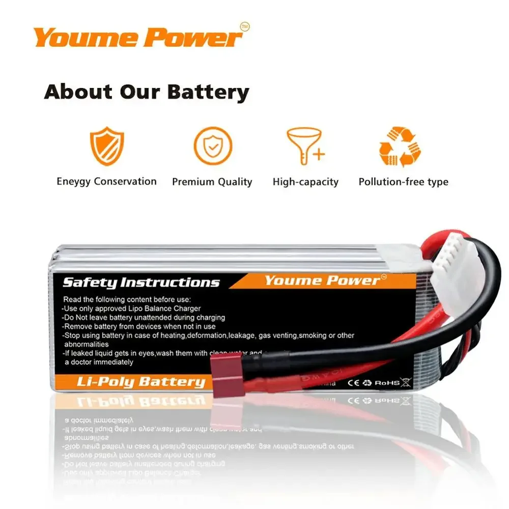4S 14.8V Lipo Battery 3300mah  - Rc Truck Monster reseña y precio