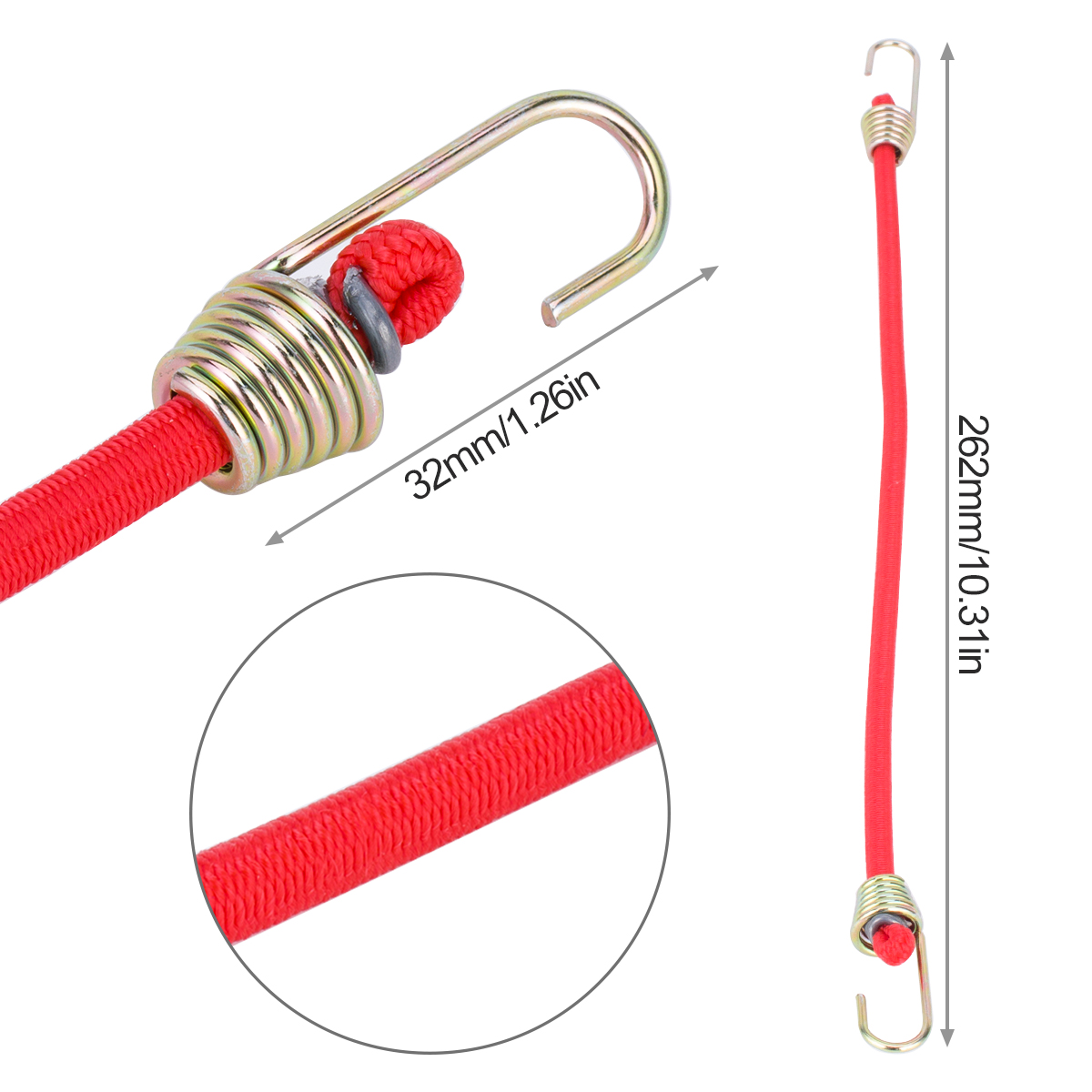 5/10pcs Elastic Bungee Cord Ro - Rc Crawler 4X4 reseña y precio
