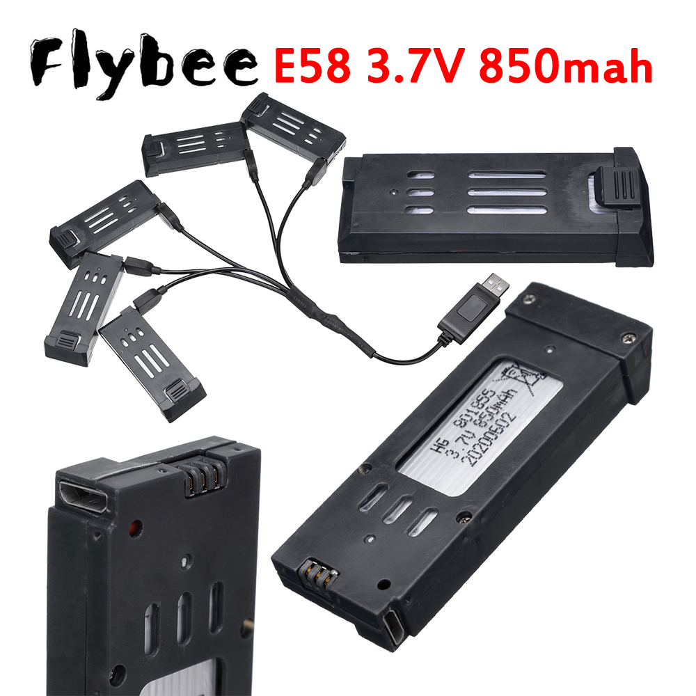 3.7V 850mAh RC Drone Battery f - Hobby Rc Quadcopters reseña y precio