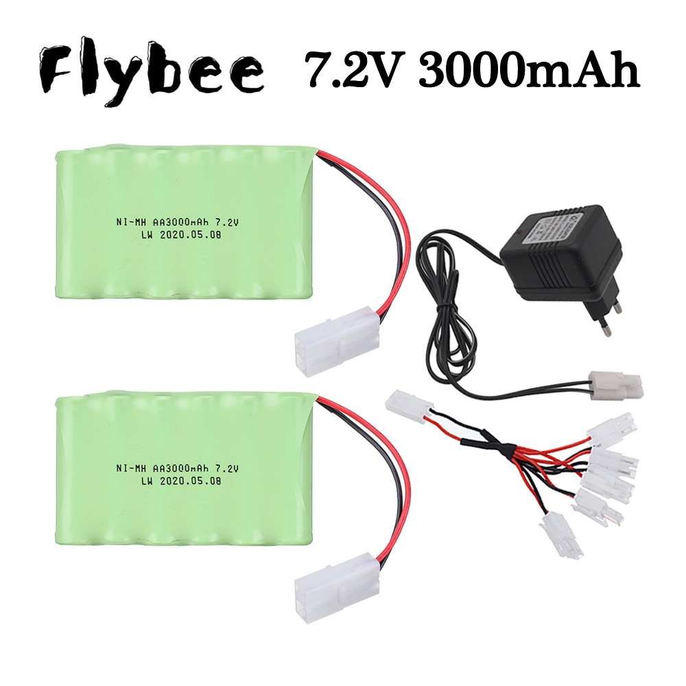 ( Tamiya Plug ) 3000mah 7.2V B - Rc Hobby Hub reseña y precio