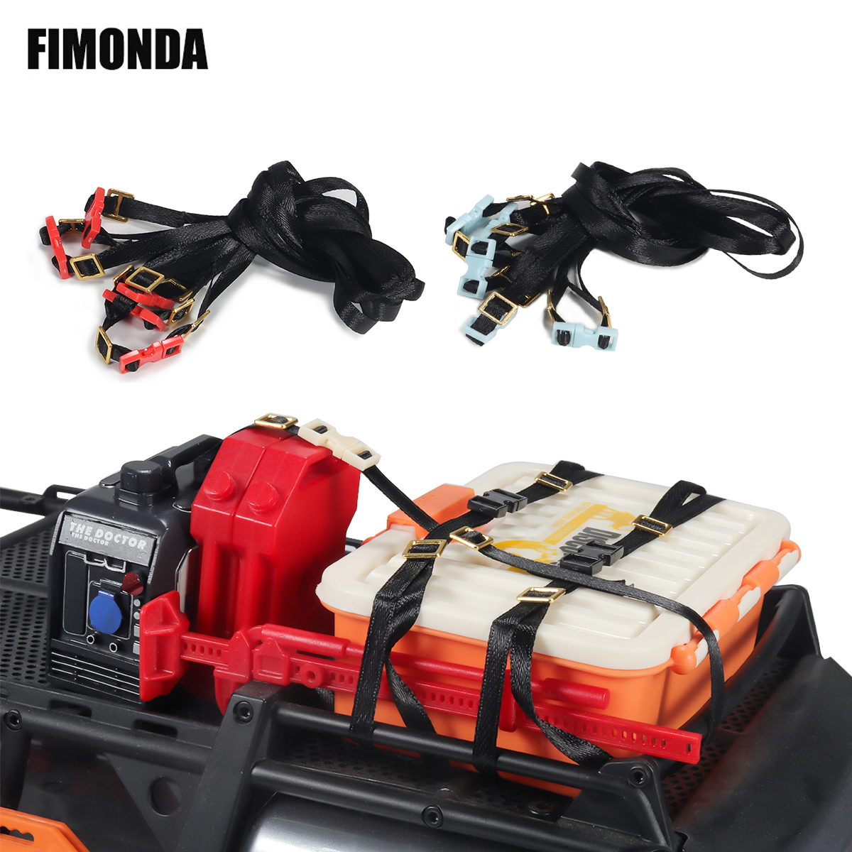5Pcs Scale Luggage Rope Roof R - Rc Crawler 4X4 reseña y precio