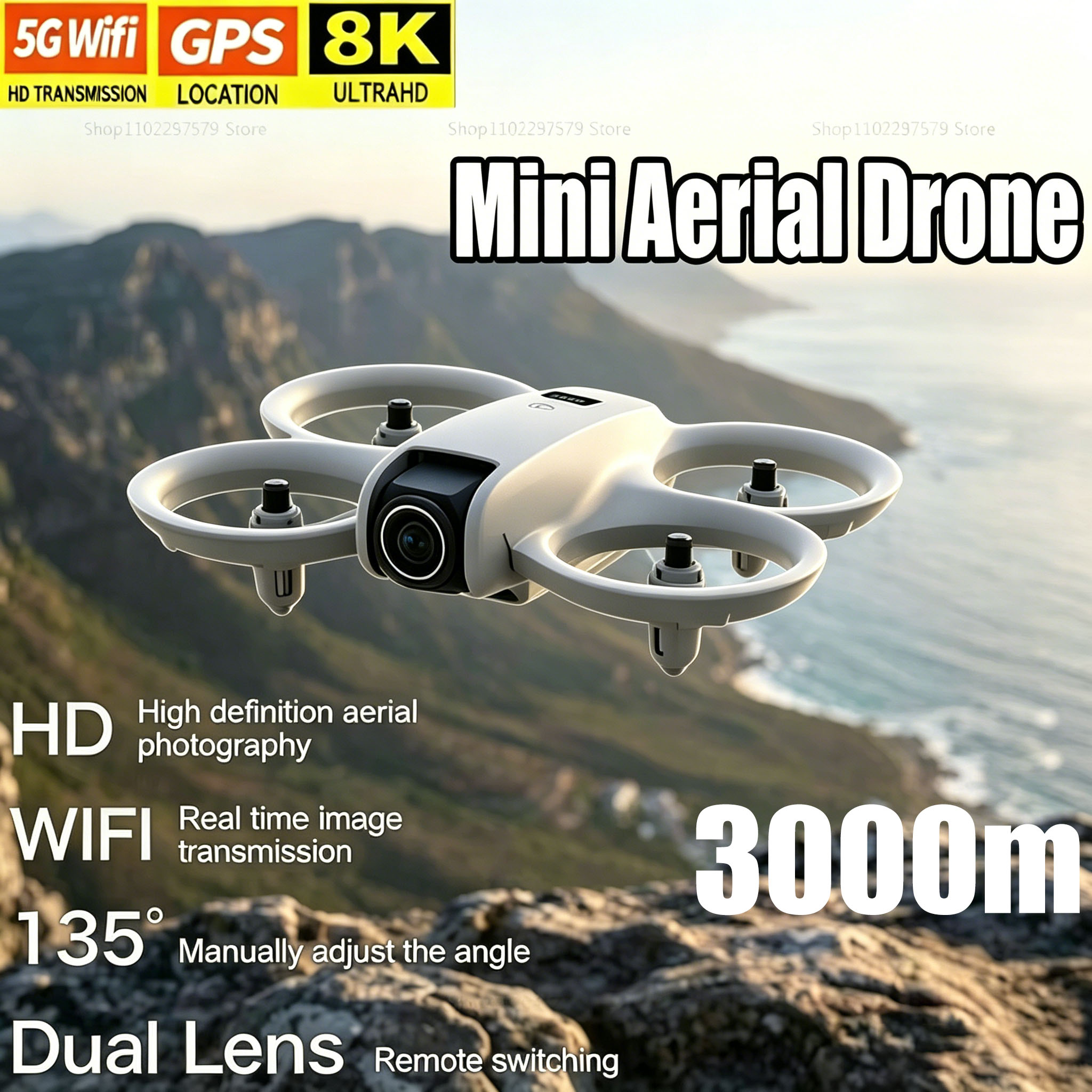 Mini Drone with 8K HD Camera F - Hobby Rc Quadcopters reseña y precio