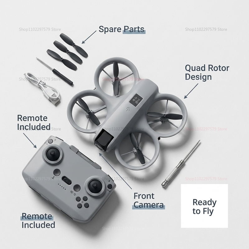 Mini Drone with 8K HD Camera F - Hobby Rc Quadcopters reseña y precio