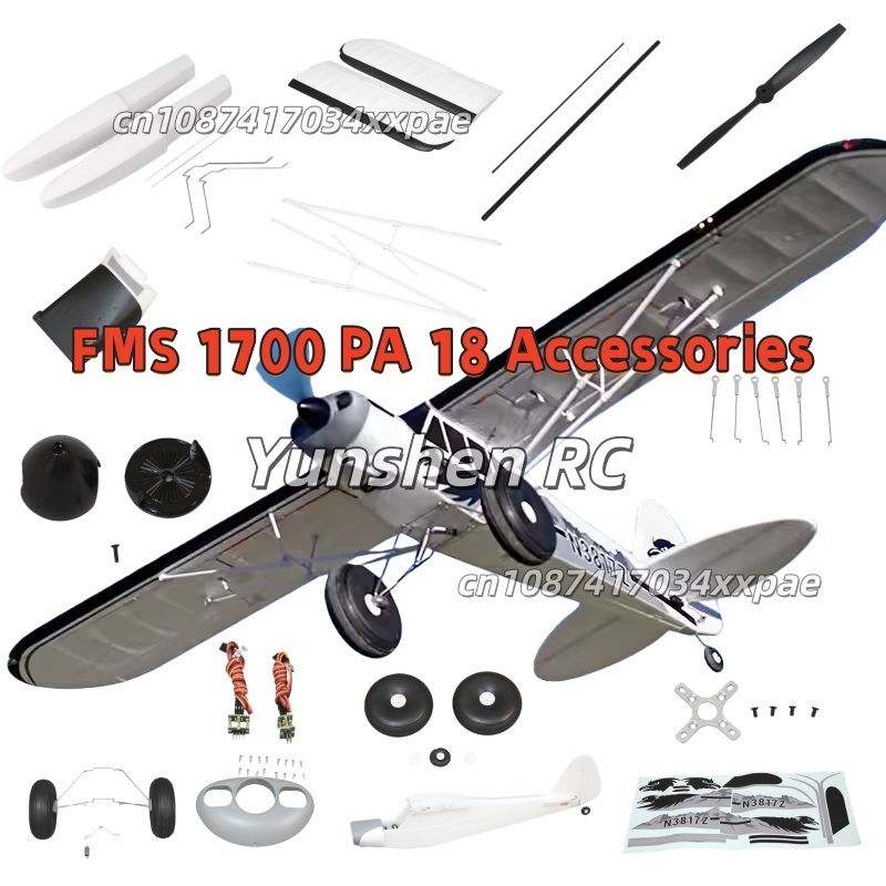FMS RC Plane Decals For 1700mm - Rc Hobby & Maskinservice I Eskilstuna reseña y precio
