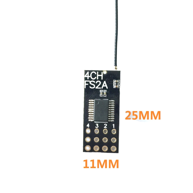 Flysky FS2A Mini Receiver 4CH  - Rc Hobby Toys reseña y precio