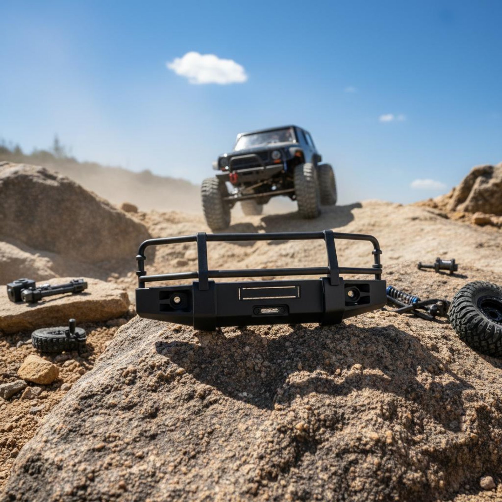 RC Crawler Front Bumper Shock  - Rc Hobby & Maskinservice I Eskilstuna reseña y precio