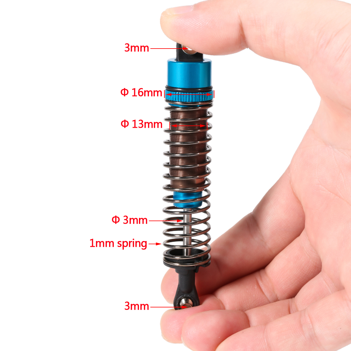 4Pcs Adjustable Oil Filled Sho - Rc Truck Monster reseña y precio