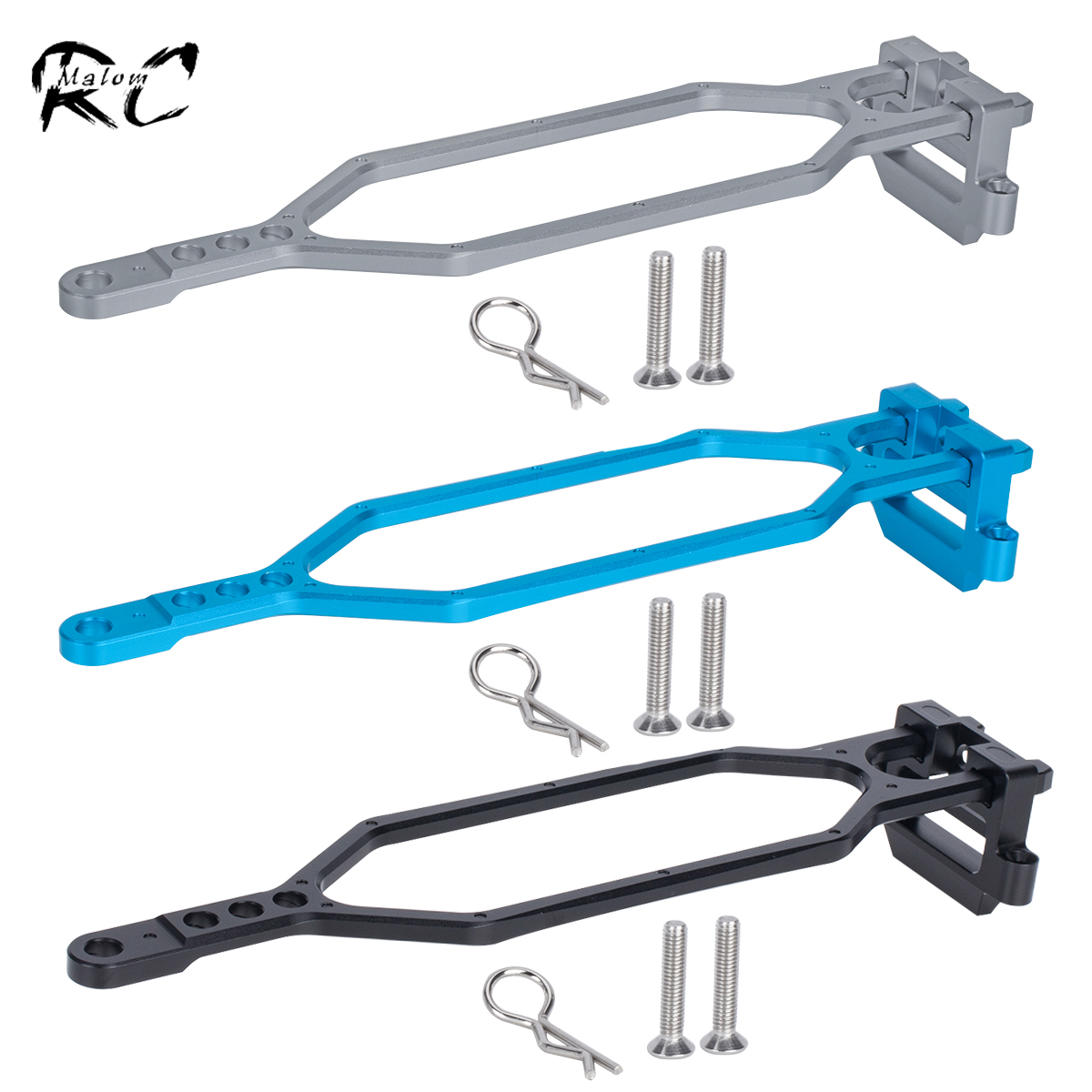 CNC Aluminum Hold Down Battery - Rc Crawler 4X4 reseña y precio