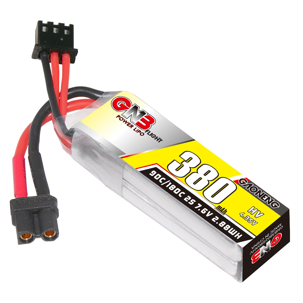 GNB 2S 7.6V 380mAh 90C/180C Li - Hobby Rc Quadcopters reseña y precio