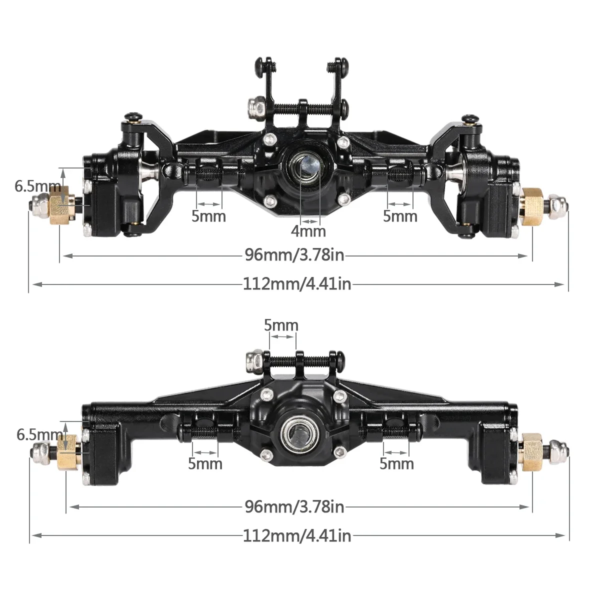 TRX4M Aluminum Front Rear Port - Rc Crawler 4X4 reseña y precio