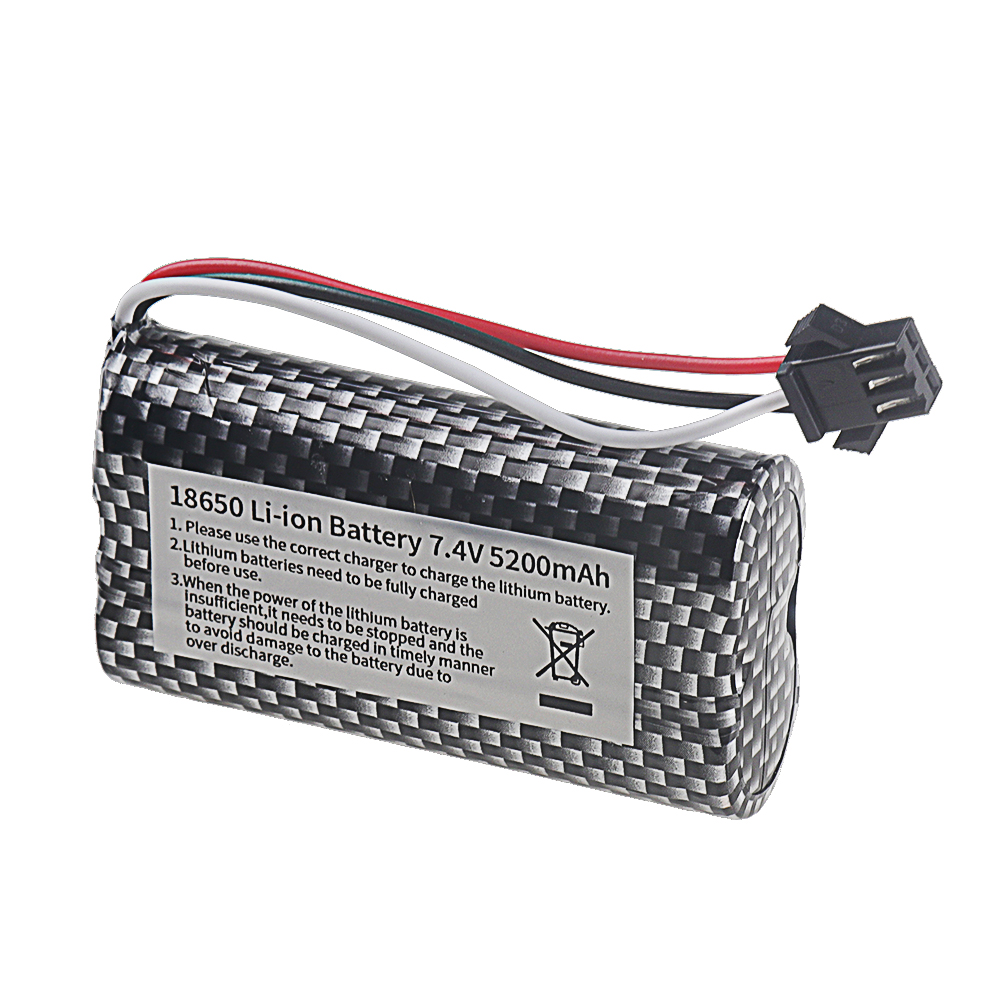 18650 Li-ion 7.4V 5200mAh Batt - Rc Hobby Hub reseña y precio