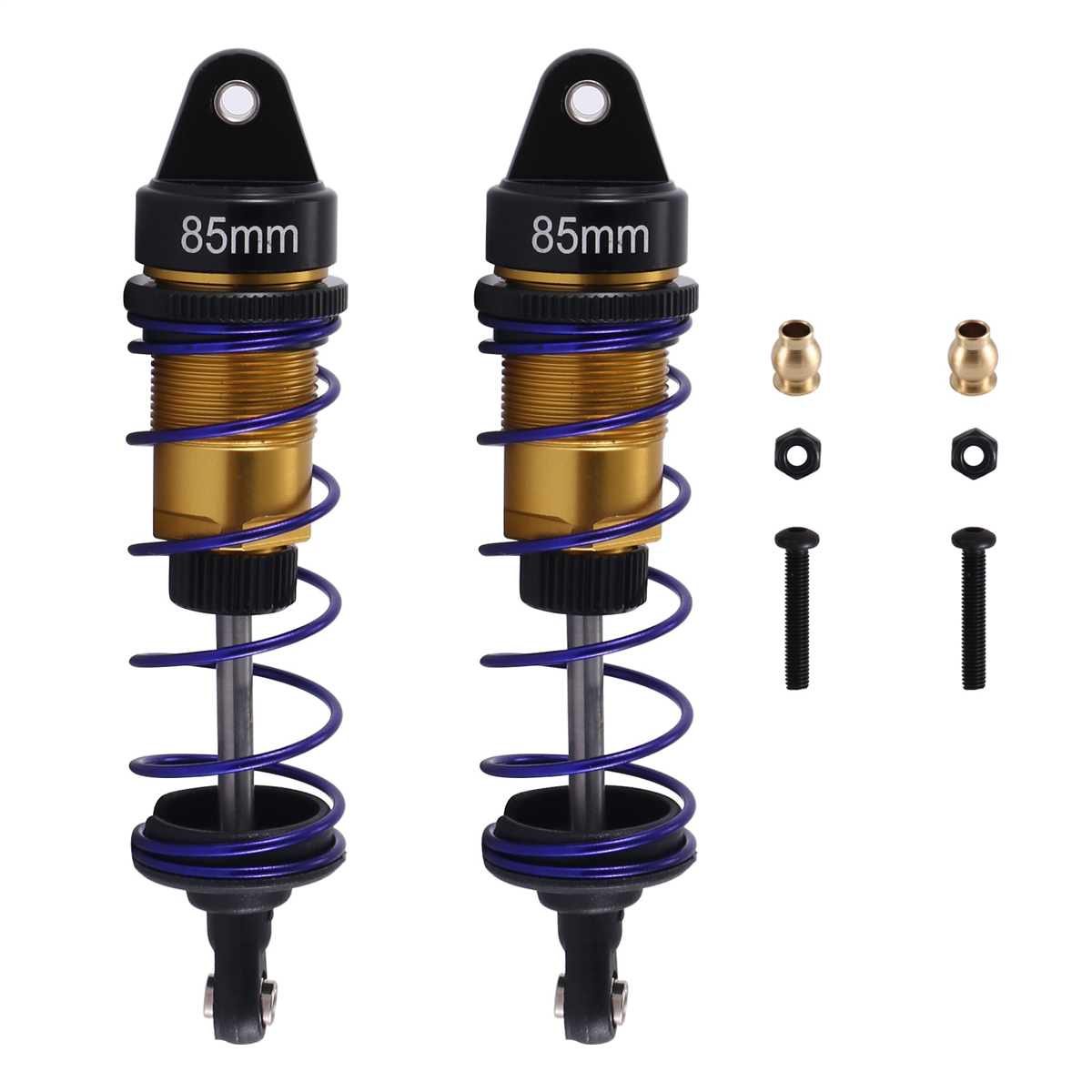 Oil Adjustable 85mm Metal Shoc - Rc Truck Monster reseña y precio