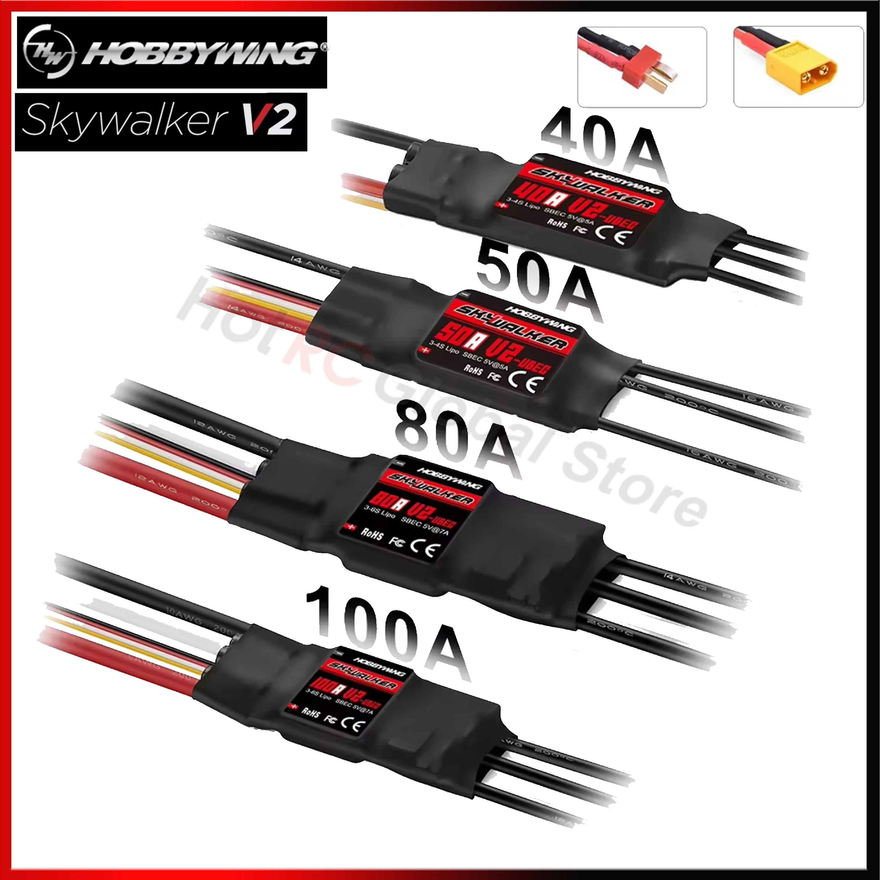 HOBBYWING Skywalker V2 Series  - Rc Hobby Wing reseña y precio