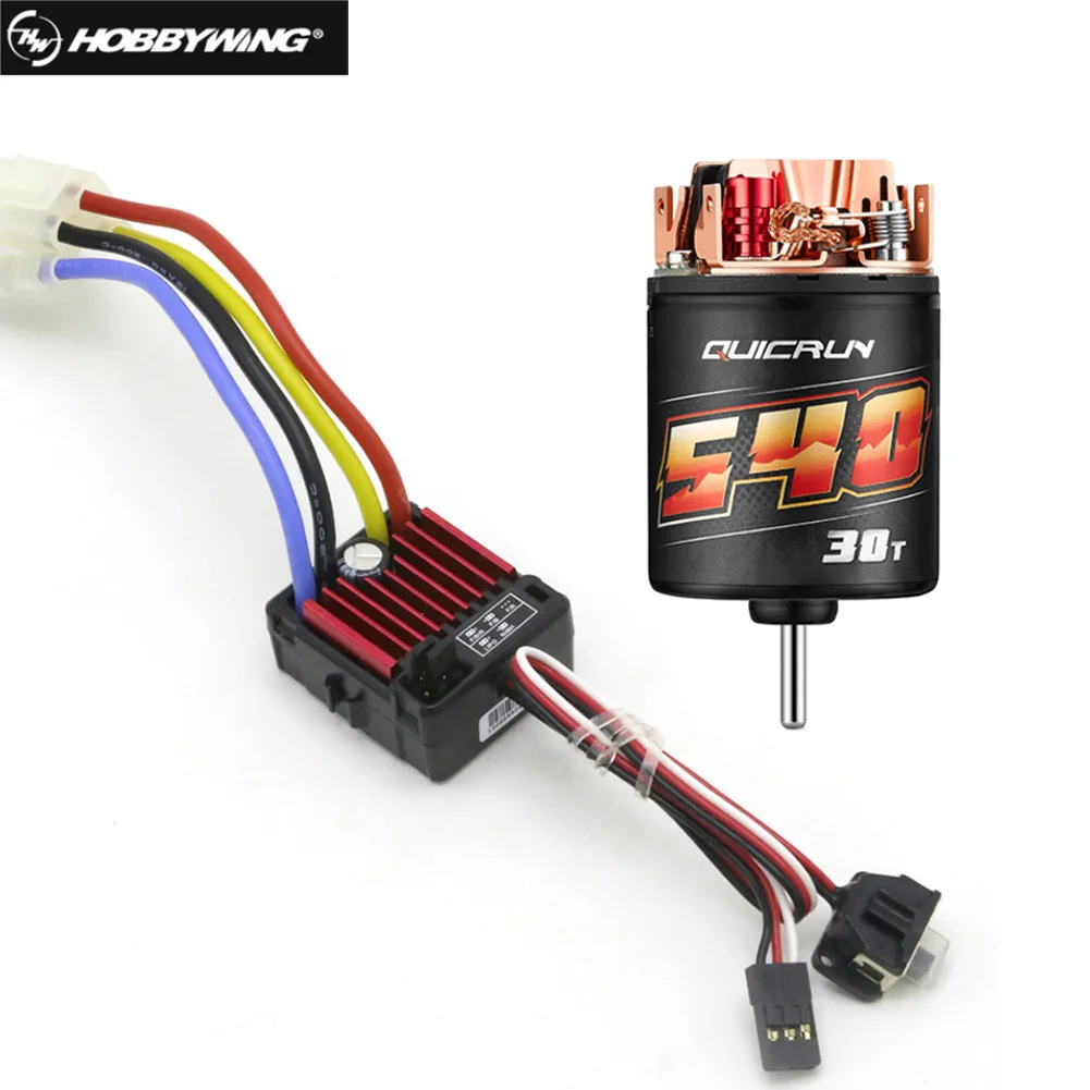 Hobbywing QuicRun Brushed 540  - Rc Hobby Wing reseña y precio