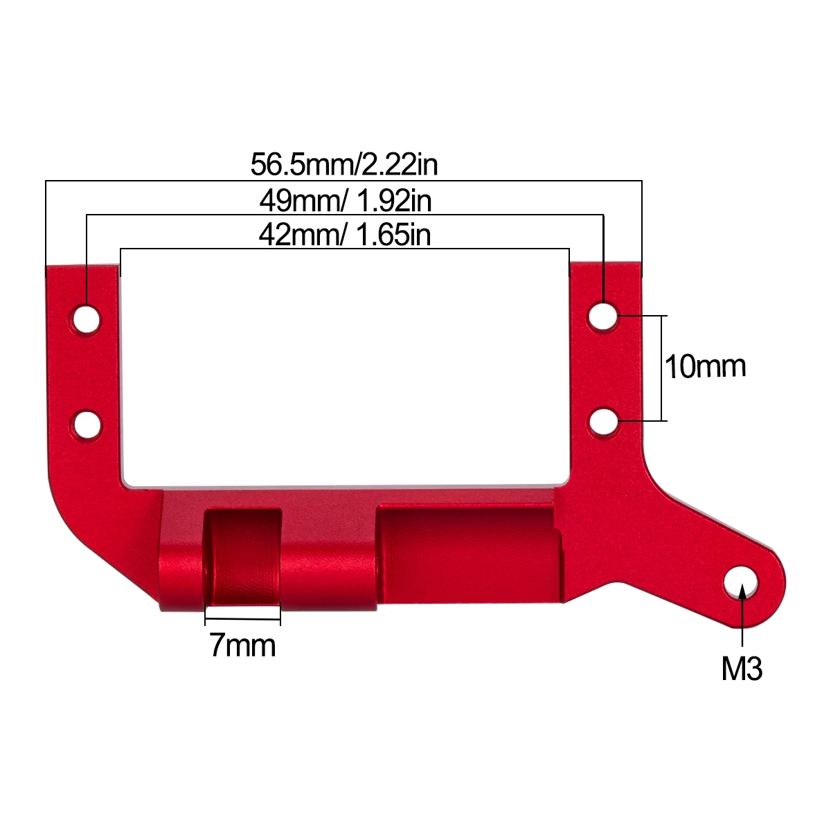 CNC Aluminium Axle Servo Mount - Rc Crawler 4X4 reseña y precio
