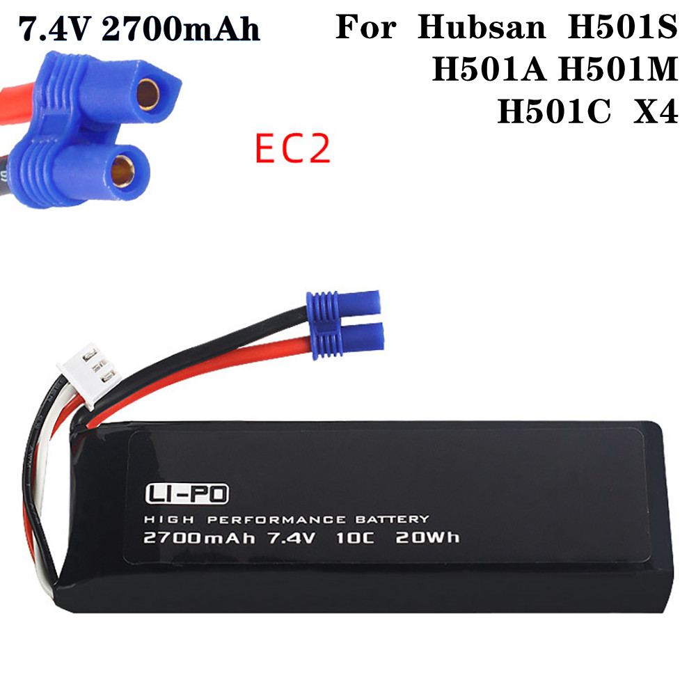 7.4V 2700mAh 10C Original Batt - Rc Hobby Hub reseña y precio