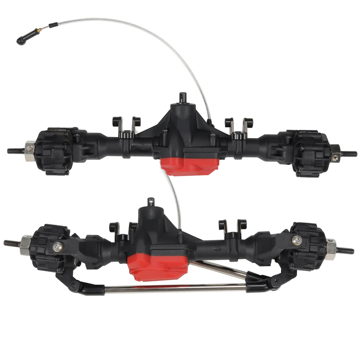 4Pcs Black Brass Link Mounts F - Rc Crawler 4X4 reseña y precio