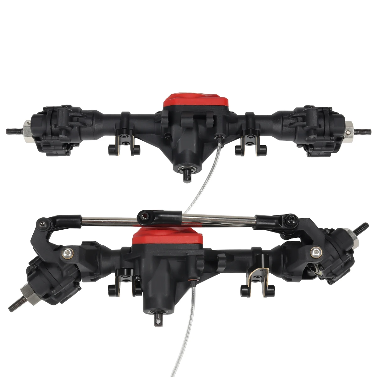 4Pcs Black Brass Link Mounts F - Rc Crawler 4X4 reseña y precio
