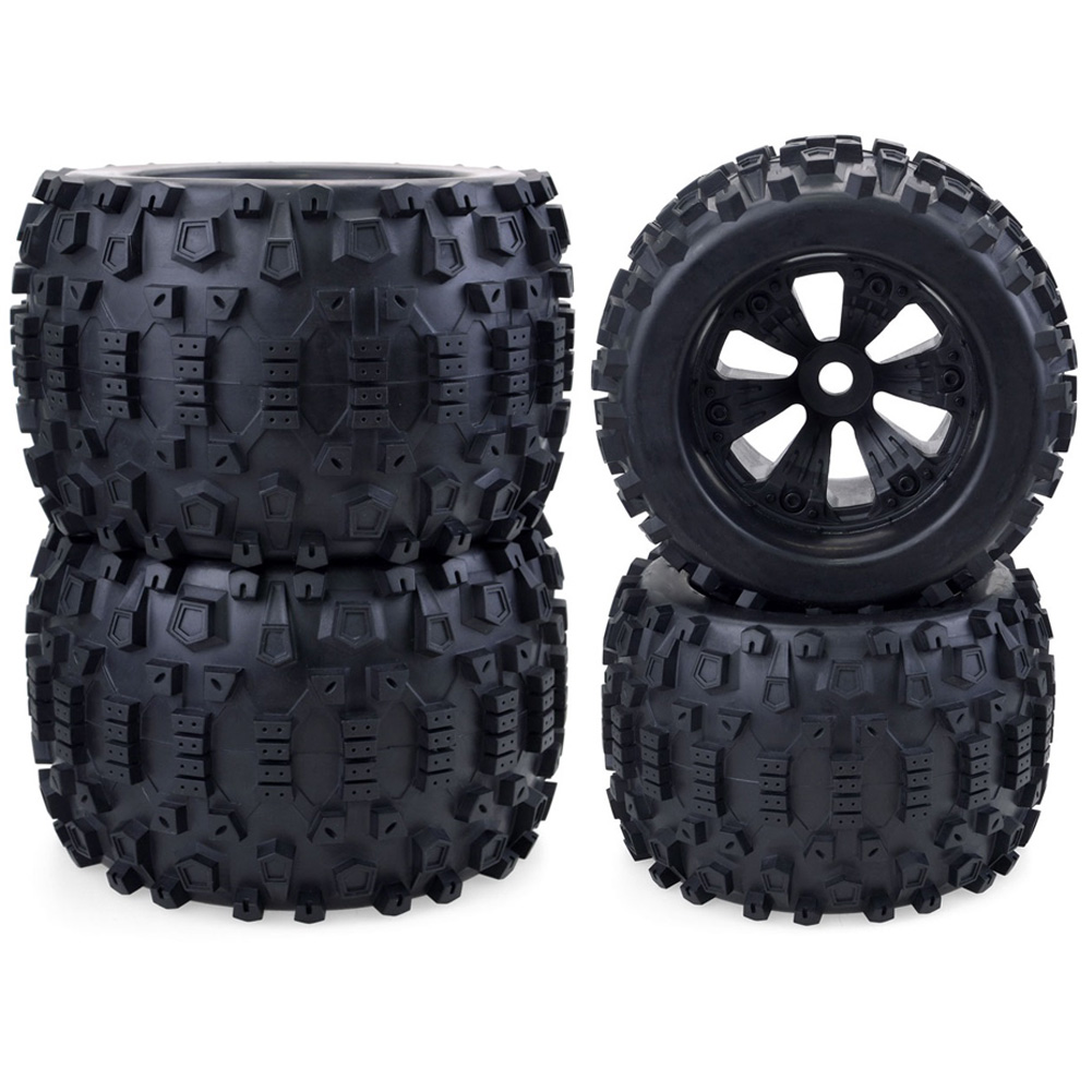 4PCS 1/8 Wheels Tires 170mm 16 - Rc Truck Monster reseña y precio