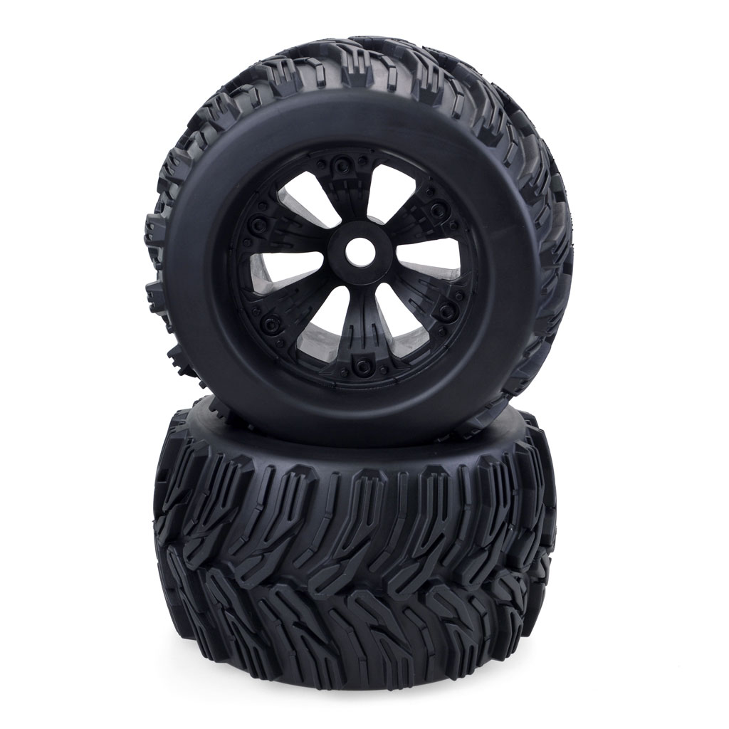 4PCS 1/8 Wheels Tires 170mm 16 - Rc Truck Monster reseña y precio