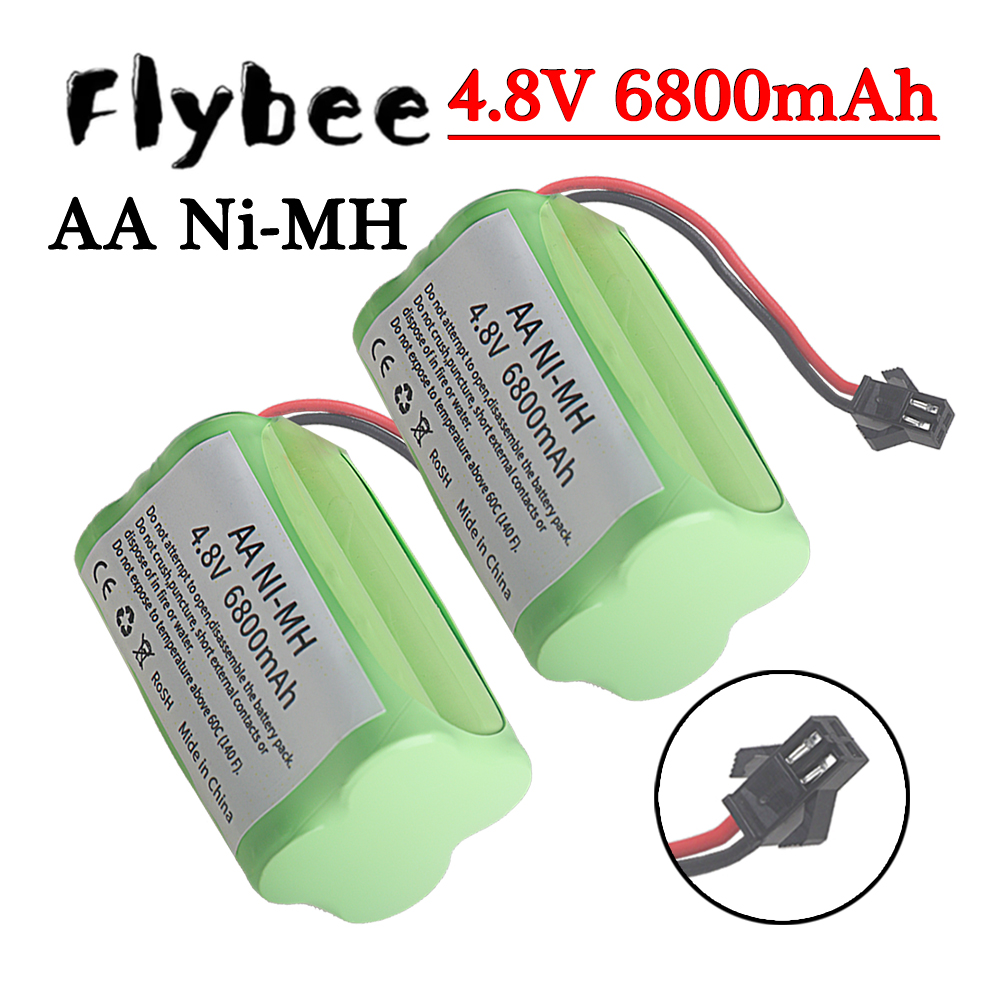 NI-MH 6800mAh 4.8V 4*AA Batter - Rc Hobby Hub reseña y precio