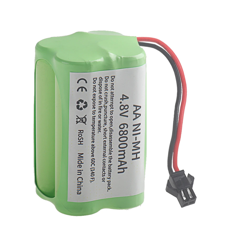 NI-MH 6800mAh 4.8V 4*AA Batter - Rc Hobby Hub reseña y precio