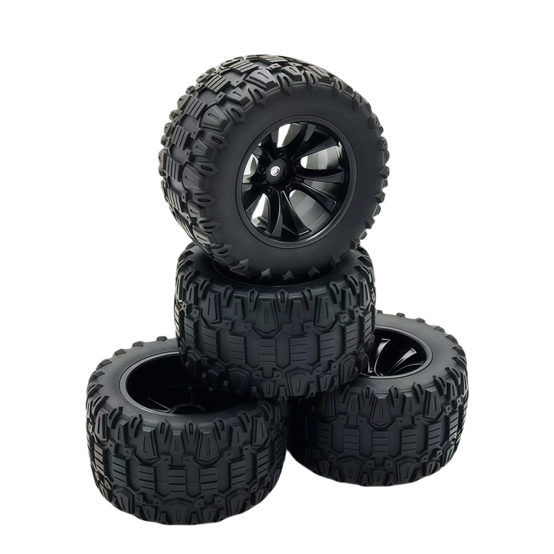 4PCS 88mm 12mm Hex Rubber Tire - Rc Truck Monster reseña y precio