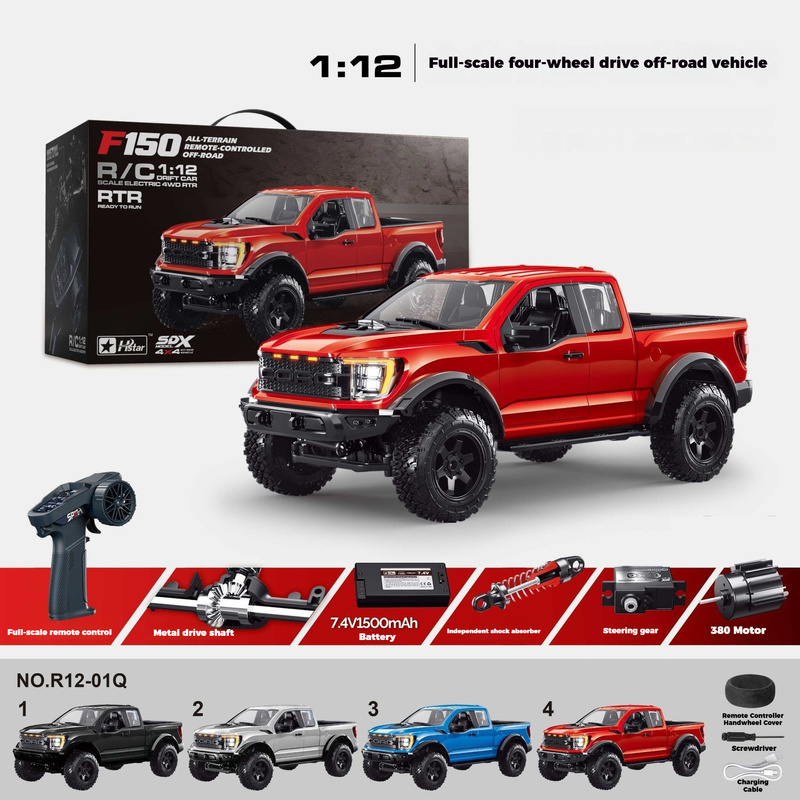 Hstar 1 12 Scale F150 Raptor 4 - Rc Roc Hobby reseña y precio