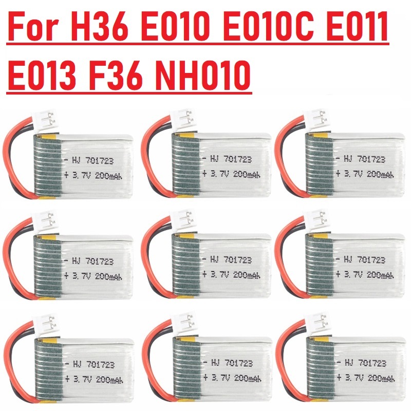 1-20pcs 3.7v 200mah 701723 LIP - Hobby Rc Quadcopters reseña y precio